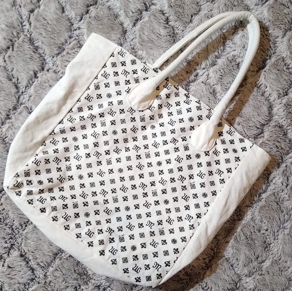 Miss Me Tote Bag White